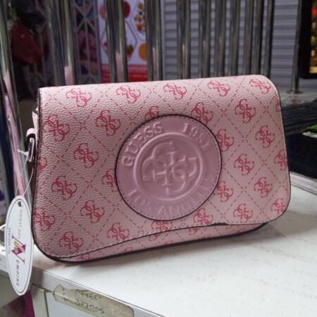 Guess 1981 Los Angeles Pink Bag